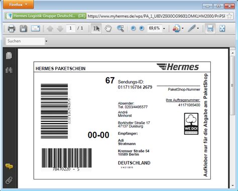 online hermes paketschein|hermes paketschein zum ausdrucken.